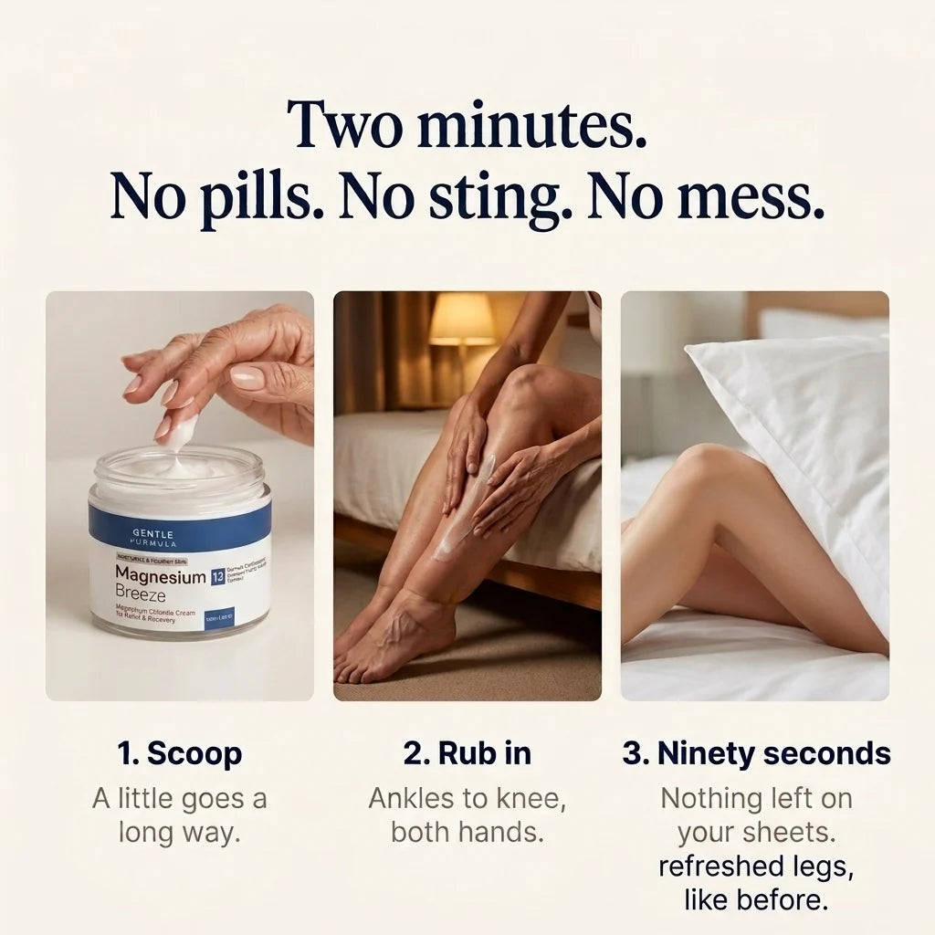 Magnesium Breeze — Cooling Leg Relief Cream